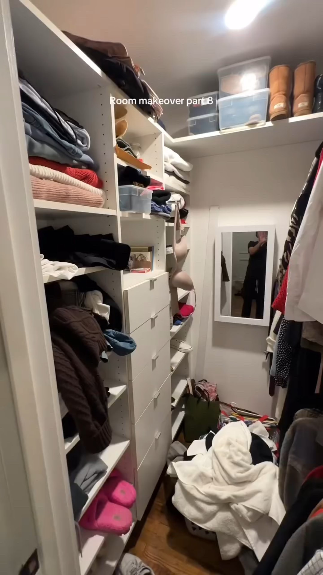 Spring cleaning🫧 #closetmakeover #bedroom #closetorganization 

🔗 Comment “links” & I’ll send what I used from Amazon to help me get organized! 

Have you done your spring cleaning yet?🤭✨