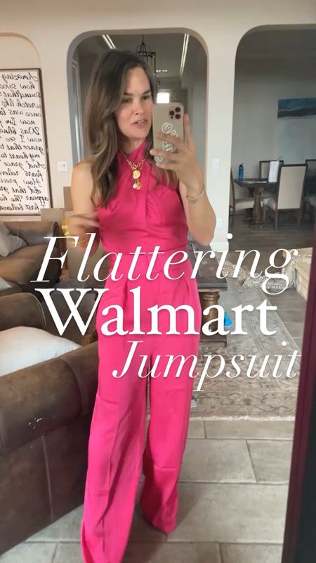 Like and comment “WALMART JUMPSUIT” to have all links send directly to your messages. Can not believe these are from Walmart they feel so high end- the belt and the way it cinches your waist 👌 
.
#walmartfashion #wallart #walmartfinds #jumpsuit #resortwear #resortstyle #beachstyle 

#LTKfindsunder50 #LTKstyletip #LTKsalealert