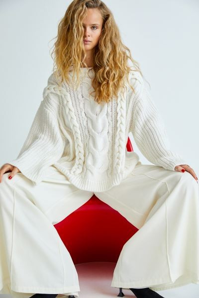 Cable-knit Sweater | H&M (US, CA, MX)
