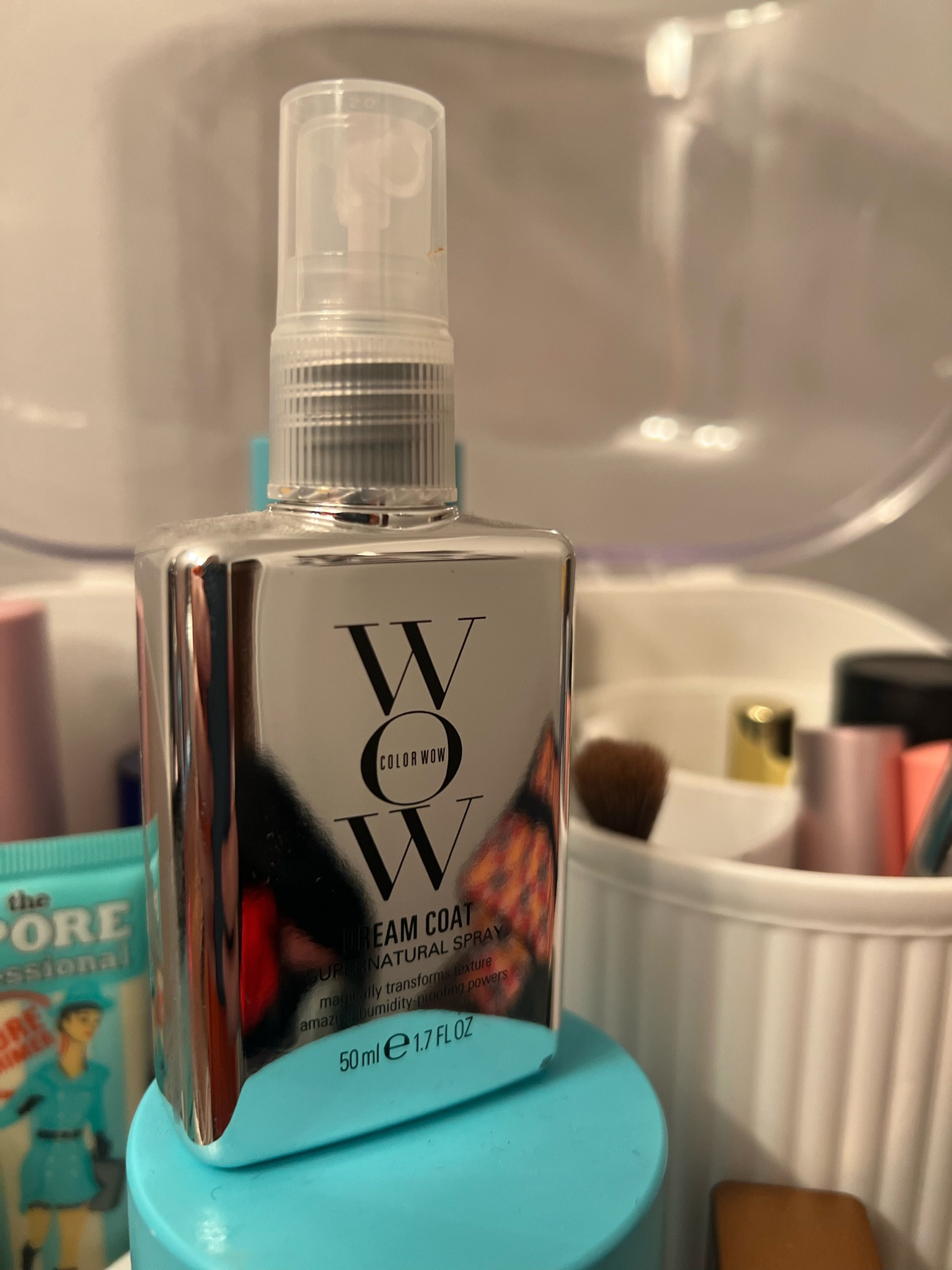 Anti humidity texture spray! I use this before I blow dry my hair. Linked it at a couple different places.

#LTKbeauty #LTKunder50 #LTKFind