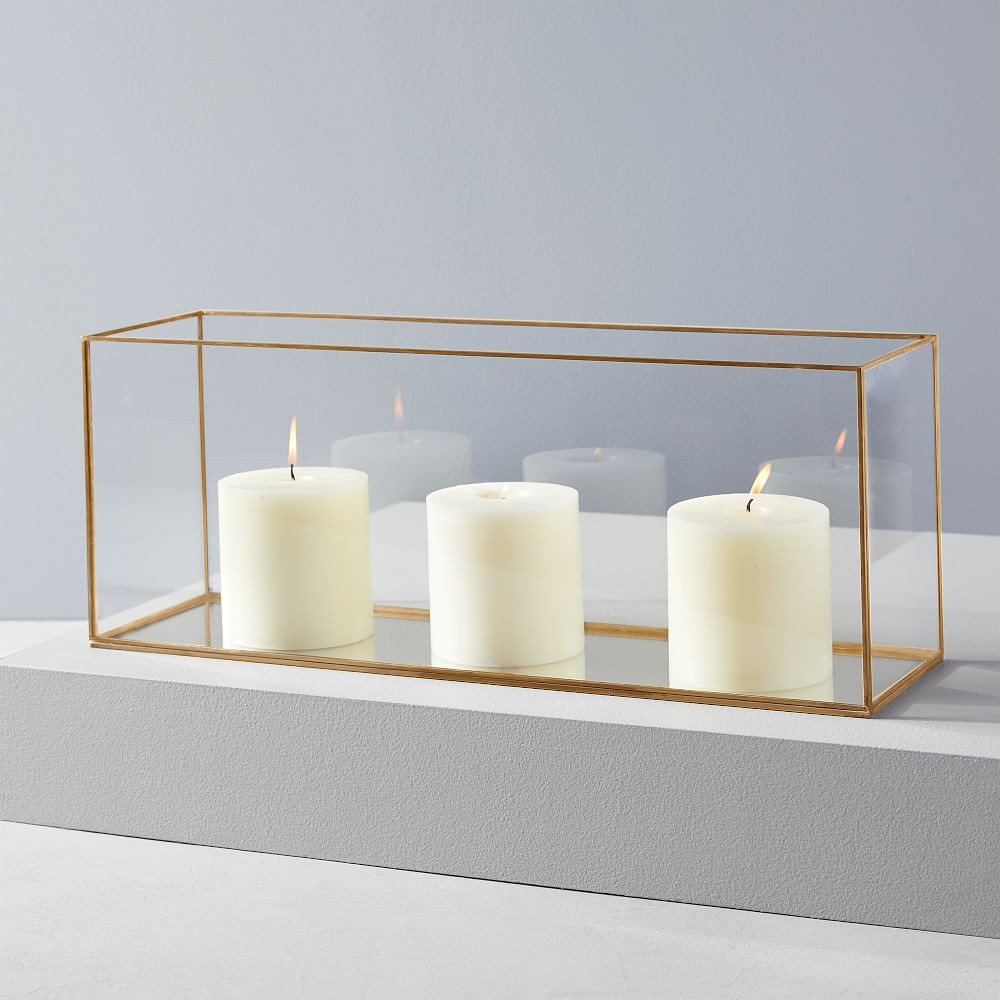 Terrace Lanterns, Rectangle | West Elm (US)