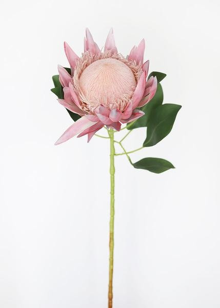 Artificial Tropical Flowers King Protea in Pink | Afloral (US)