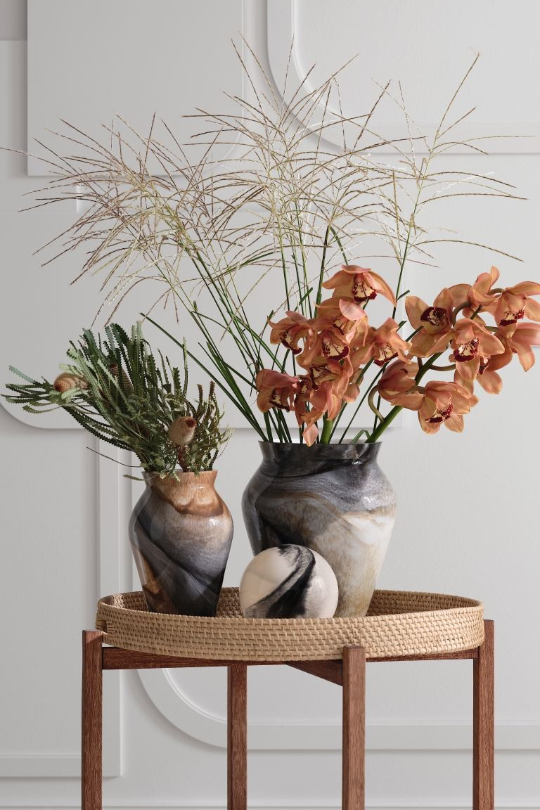 Patterned Glass Vase | H&M (US + CA)