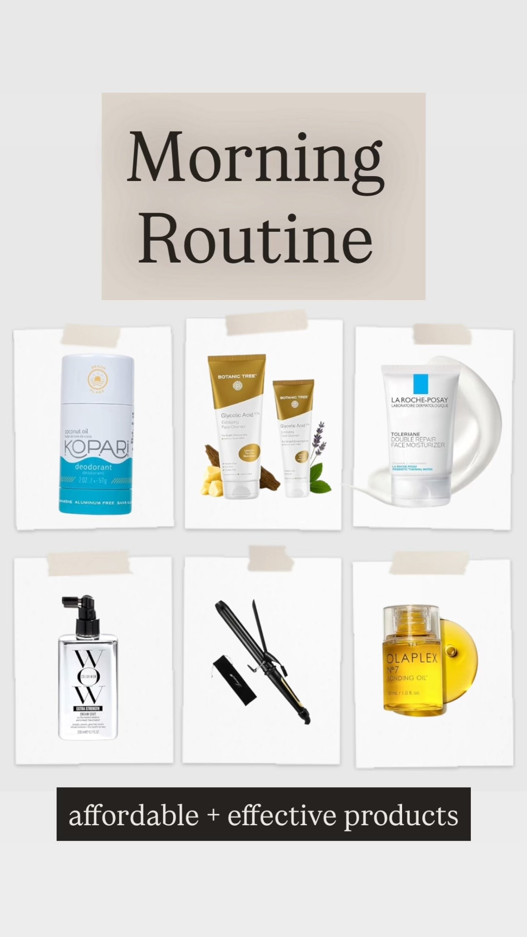 Morning Routine Easy, Affordable and Effective 