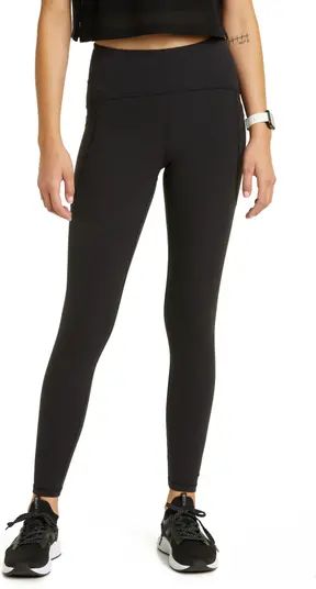 Zella Studio Luxe High Waist Pocket Leggings | Nordstrom | Nordstrom