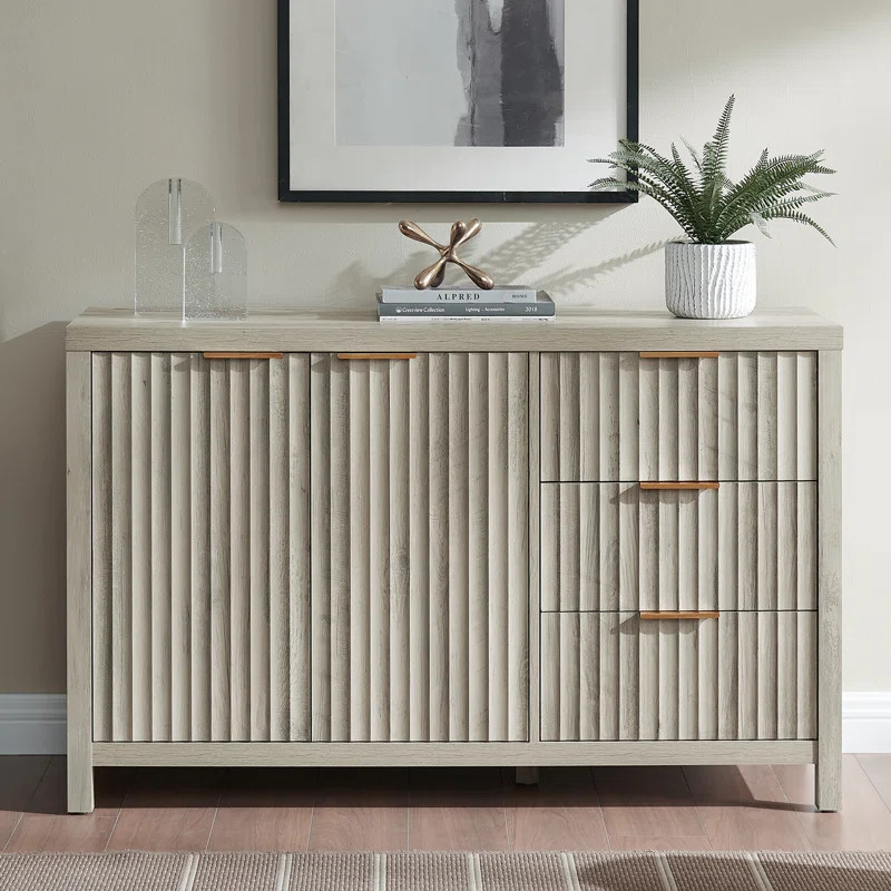 Nicolee 47" 3 Drawer Sideboard | Wayfair North America