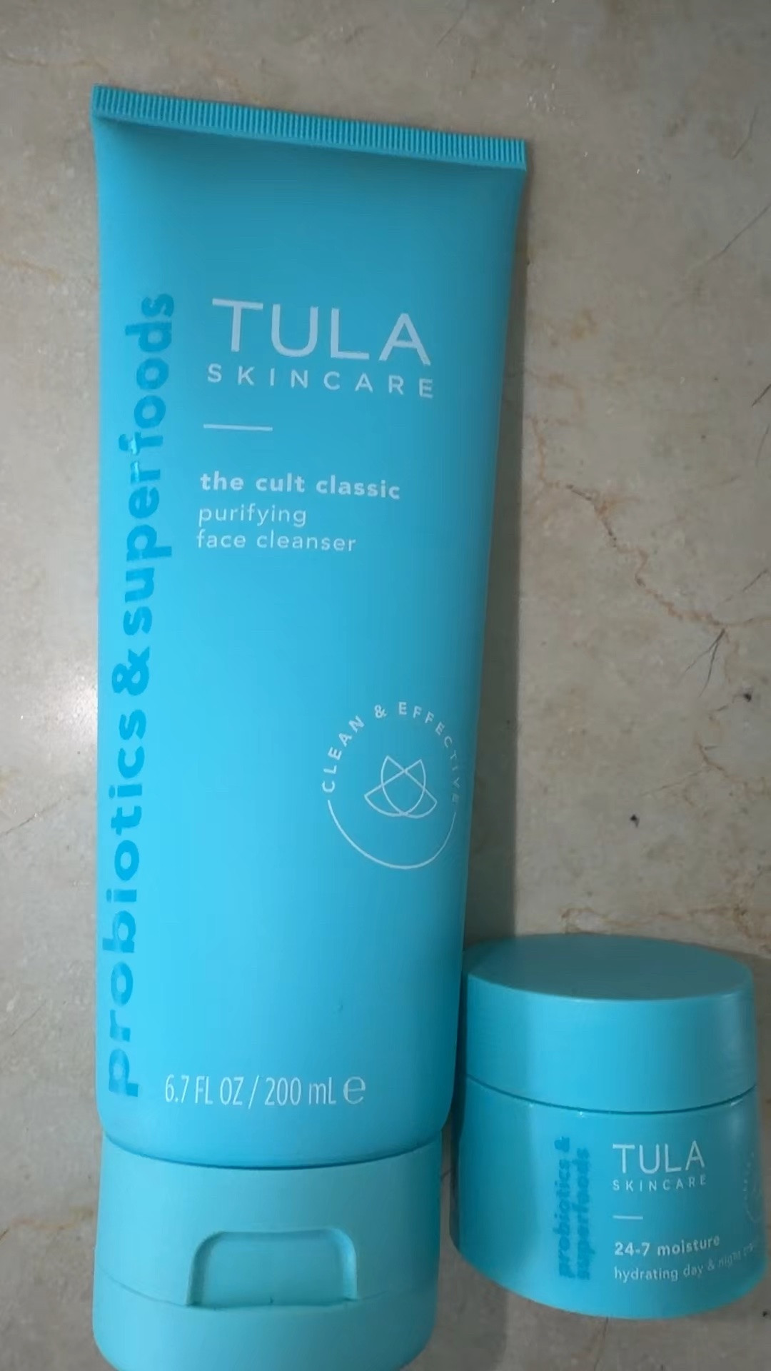 SET DUO Probiotic face wash and moisturizer