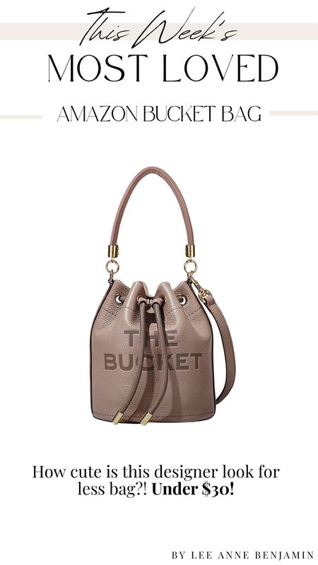 Designer look for less Amazon bag! 

Lee Anne Benjamin 🤍

#LTKunder50 #LTKsalealert #LTKitbag