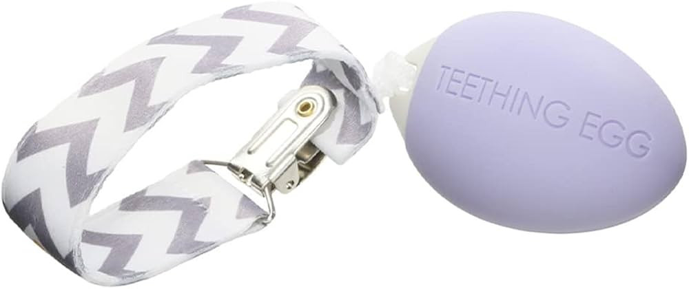 The Official Teething Egg Baby Teether Lavender - Teething Toys for Babies 0-6 Months and 6-12 Mo... | Amazon (US)