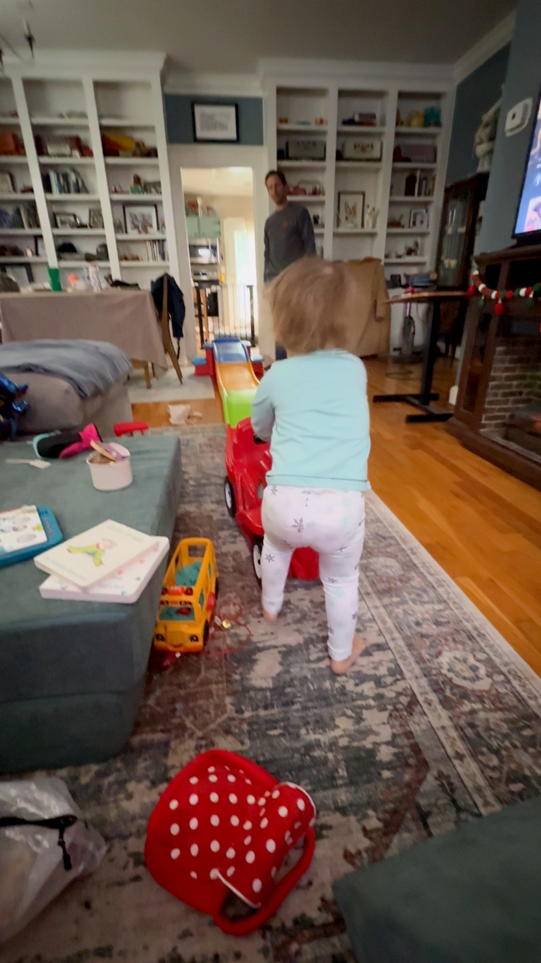 If you want to keep your toddler busy inside this winter run and grab this ride on coaster. It’s entertained us a few hours every day already! 
Yes it’s in the middle of our living room, but worth it since she loves it  

#LTKGiftGuide #LTKKids #LTKHoliday