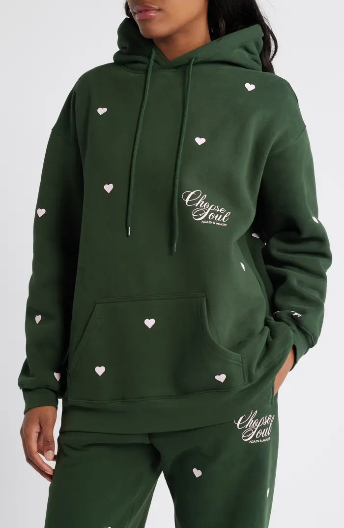 THE MAYFAIR GROUP Chose Soul Heart Print Graphic Sweatshirt | Nordstrom | Nordstrom