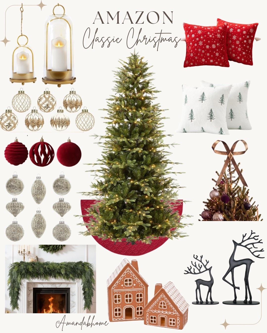 Amazon classic Christmas decor 🎄🙌✨

#LTKU #LTKHome #LTKSeasonal