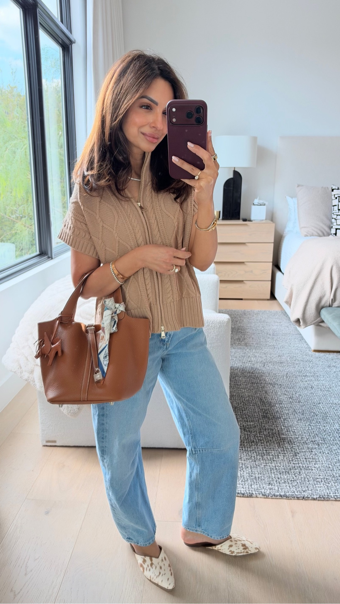I love this new cable knit vest @Splendid x @cellajaneblog Jeans are on sale for 25% off and I sized down one full size to 23!

#LTKootd #LTKSeasonal #LTKdayinmylife