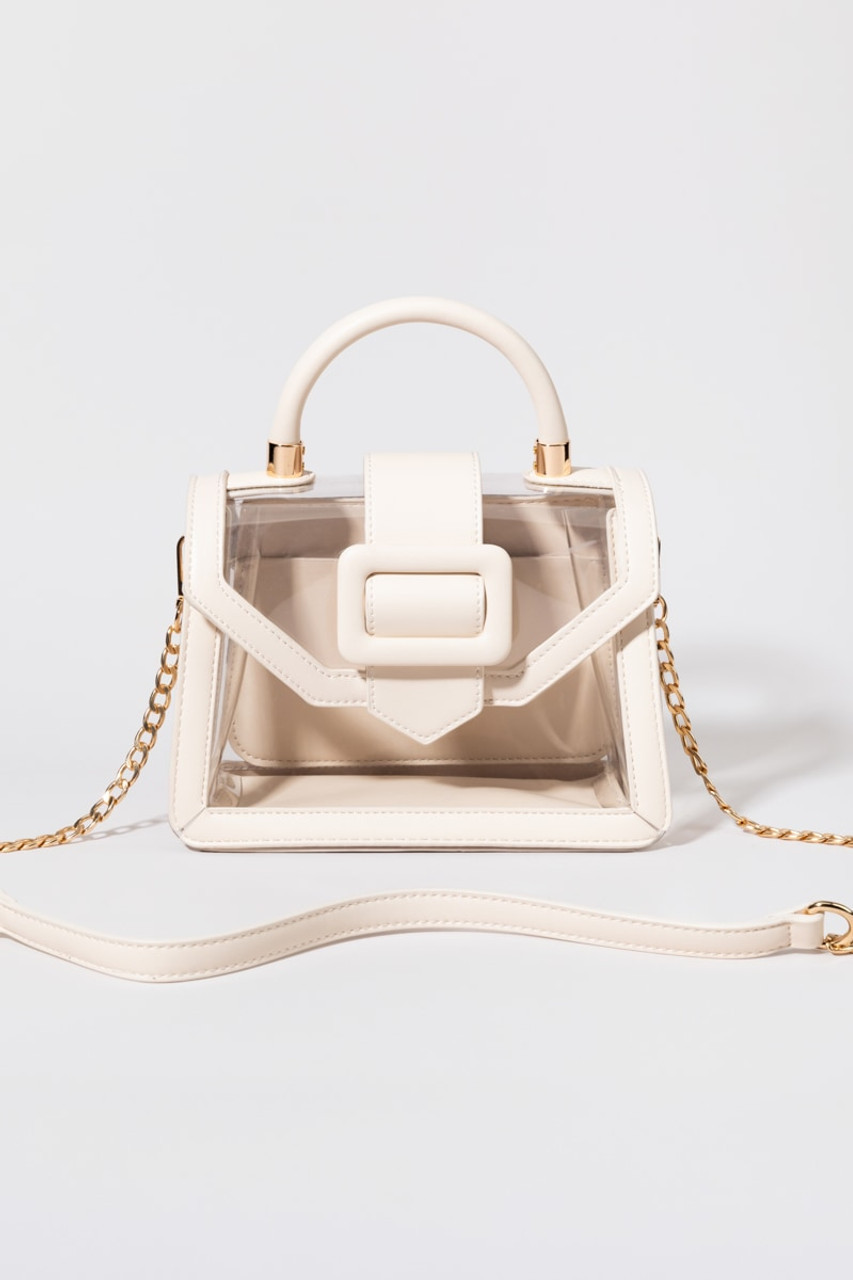 Margo Clear Top Handle Satchel | Francesca's