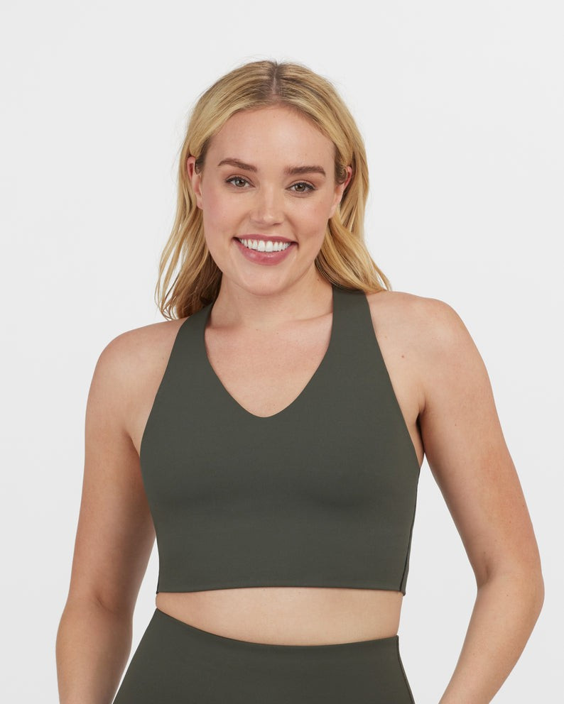 Longline Medium Impact Sports Bra | Spanx