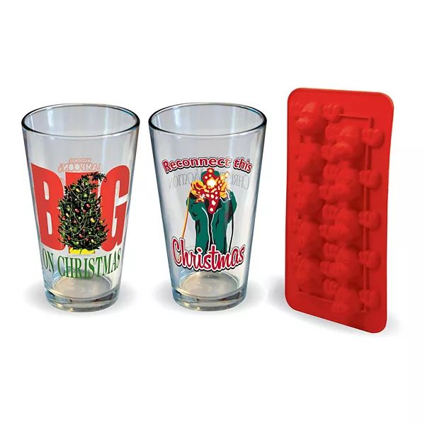 National Lampoon's Christmas Vacation Big Reconnect Pint Glass & Moose Ice Cube Tray Gift Set | Kohl's