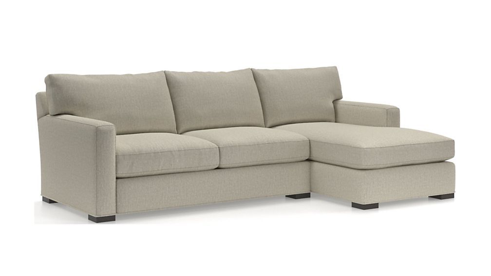 Axis II 2-Piece Sectional Sofa | Crate & Barrel