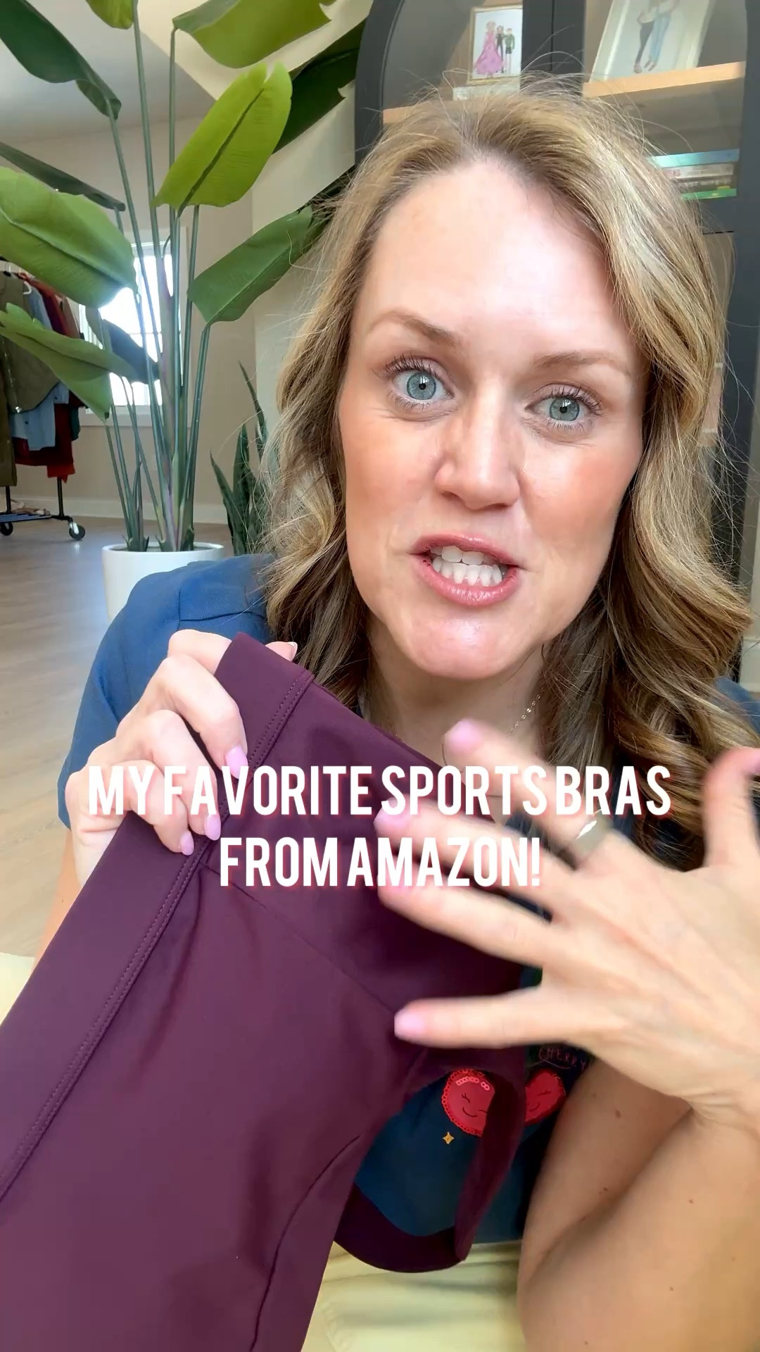 Limited time deal 👏 Amazon sports bra with sewn in pads and adjustable straps, on drop through today! Worth every penny, the Lulu version is $68 (and I prefer this one from Amazon)! ⬇️

#LTKOver40 #LTKMidsize #LTKActive