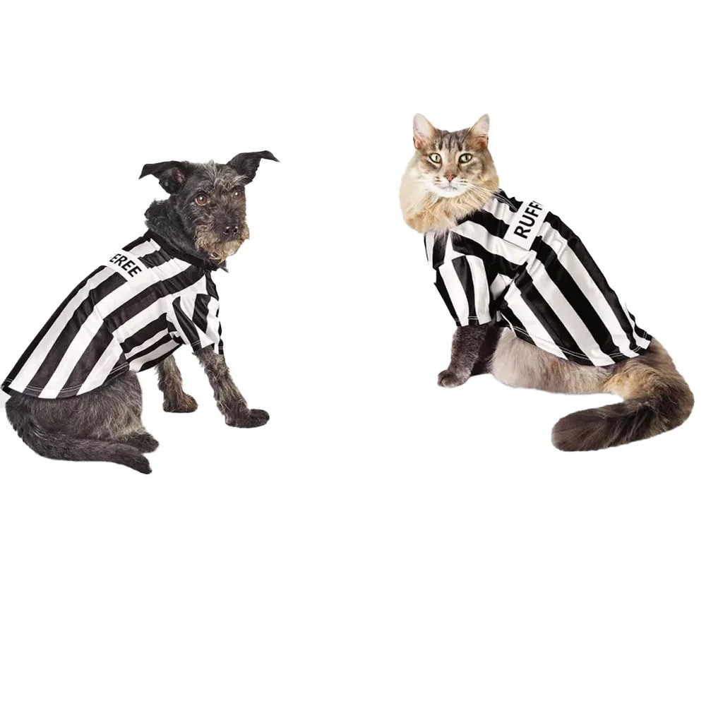 Hyde and EEK! Boutique Halloween Rufferee Dog and Cat T-Shirt , XS | Walmart (US)