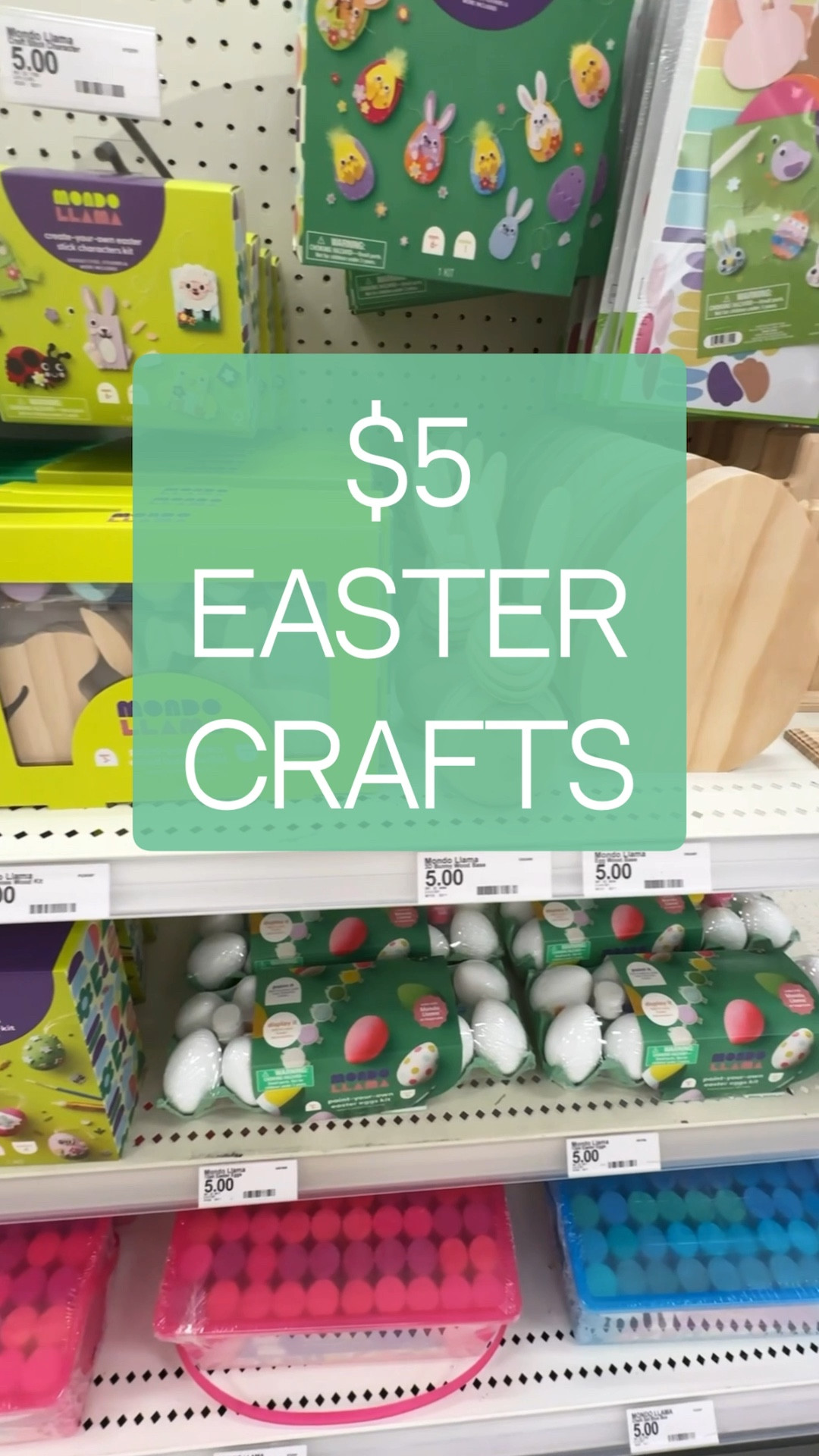 $5 Easter Crafts 

These are fun Easter activities or crafts to do with the kids on Spring Break - which is coming up soon for some of us! 

Check your local Target or comment “CRAFT” for all of the links to shop these items! 

#LTKkids #LTKSeasonal #LTKfindsunder50
