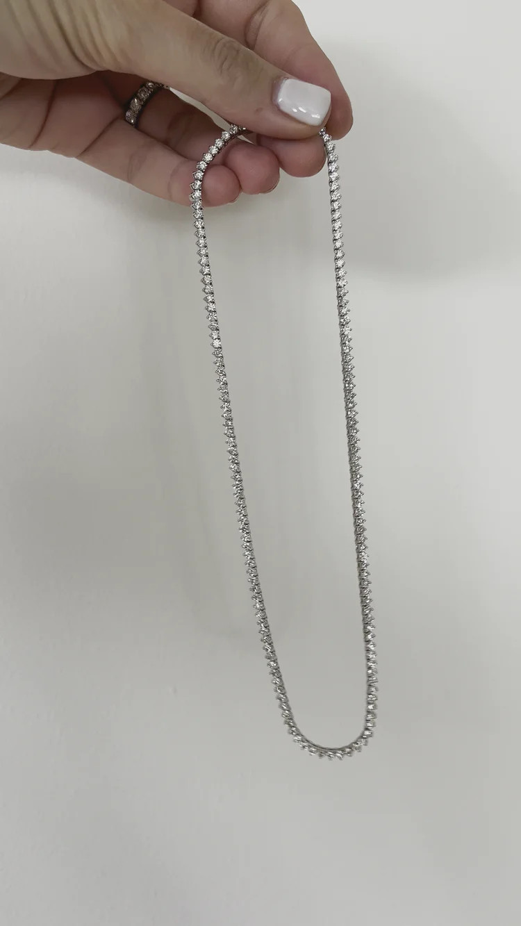 Every Damn Day Tennis Necklace | For Ever Fine Jewelry