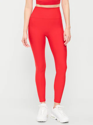 Extra-High Waisted PowerSoft Boundless 7/8 Pocket Leggings – No Front Seam | Old Navy (US)