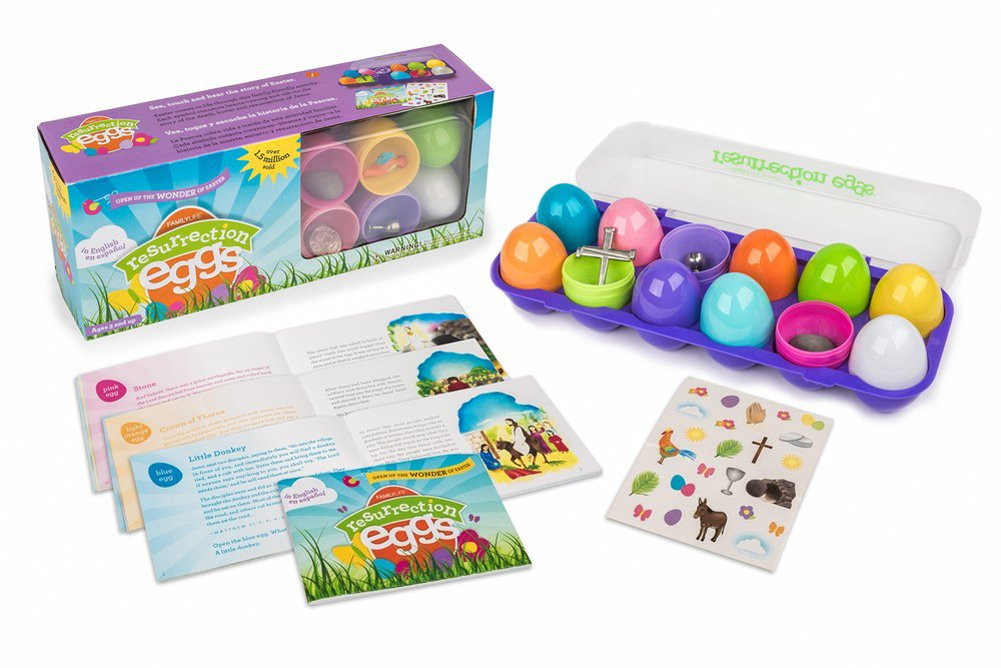 FAMILYLIFE Resurrection Eggs 30th Anniversary Edition – 12 Piece Easter Eggs Set with Booklet &... | Amazon (US)
