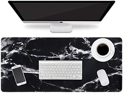 HAOCOO Desk Pad, Office Desk Mat 35.4" ×15.7" Large Gaming Mouse Pad Durable Extended Computer M... | Amazon (US)
