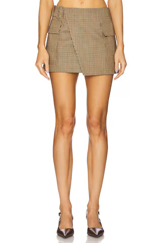 A.L.C. Conan Skirt in Tan Multi from Revolve.com | Revolve Clothing (Global)