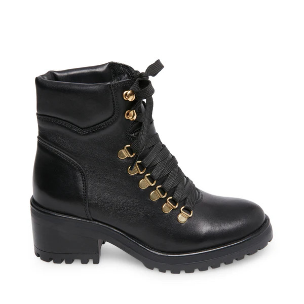 GALWAY BLACK LEATHER | Steve Madden (US)