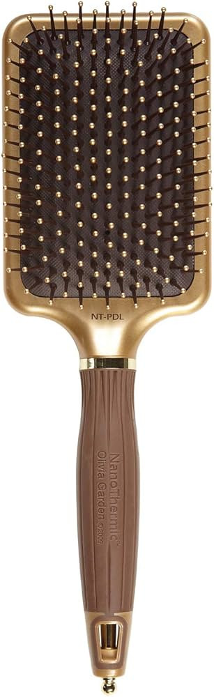 Olivia Garden Ceramic + Ion Nano Thermic Styler Hair Brush | Amazon (US)