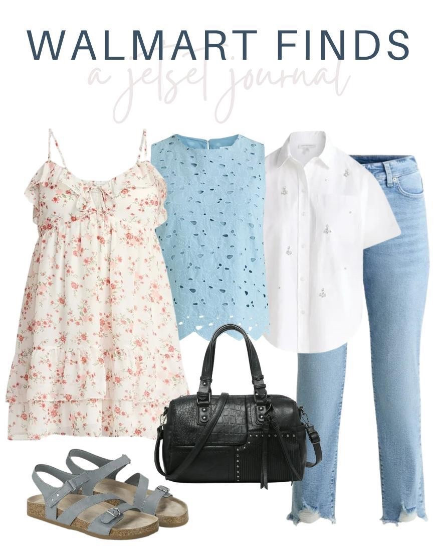 Here are some chic fashion finds from Walmart are so cute and perfect for dressing up or down!
#buttondownshirt #summertop #deinmjeans #affordablefashion #summerlook #outfitinspo #walmartfinds #summeroutfit #cuteaccessories #outfitidea #summerdress #summertop

#LTKU #LTKSeasonal #LTKStyleTip
