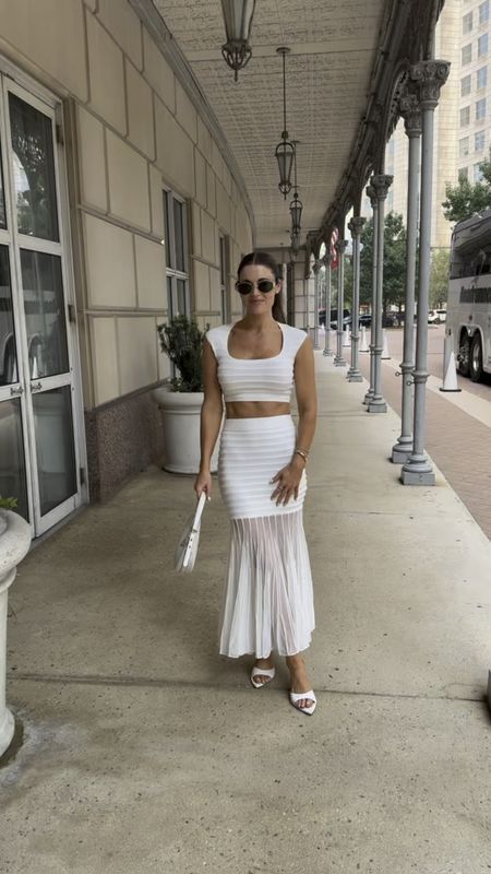Weekly favorite outfit!! This one has been a fan favorite! I got so many compliments on it! 

White set 
Wedding 
Bride 
Bride to be
Honeymoon 
Vacation 
Summer outfit 

#LTKTravel #LTKStyleTip #LTKWedding