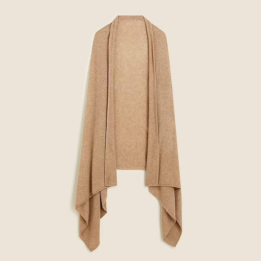 Oversized cashmere wrap | J. Crew US