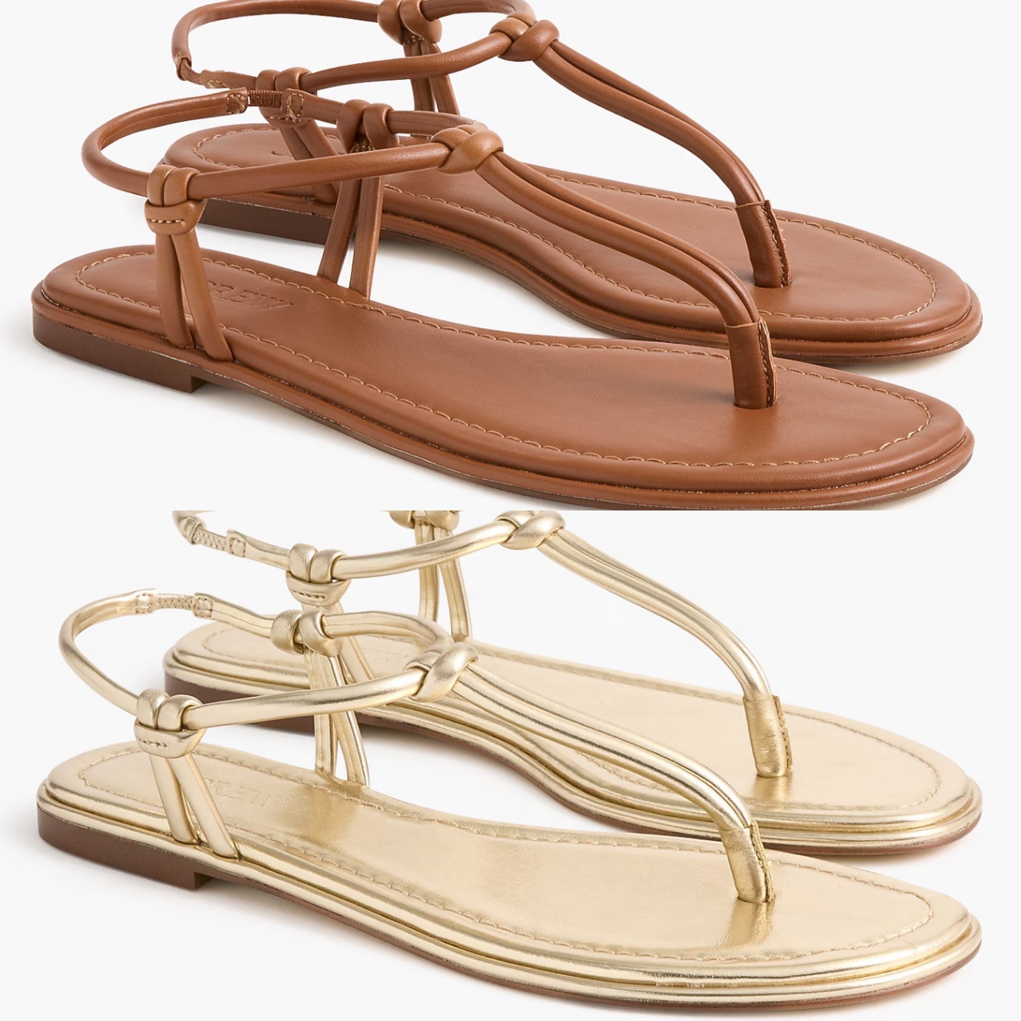 My favorite style sandal is back at JCrew factory! Ordered both colors! 