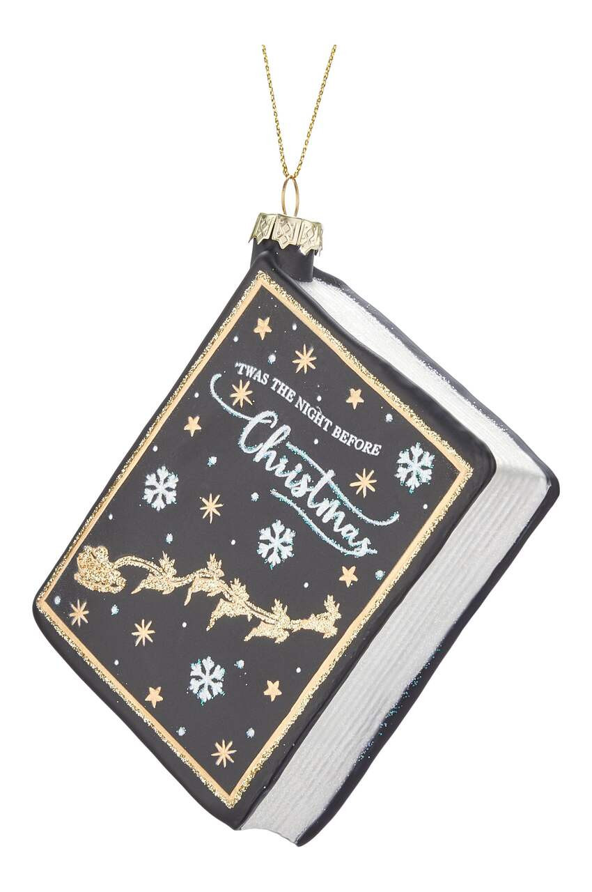 CANVAS The Night Before Christmas Trend Collection Night Before Christmas Book Ornament | Canadian Tire