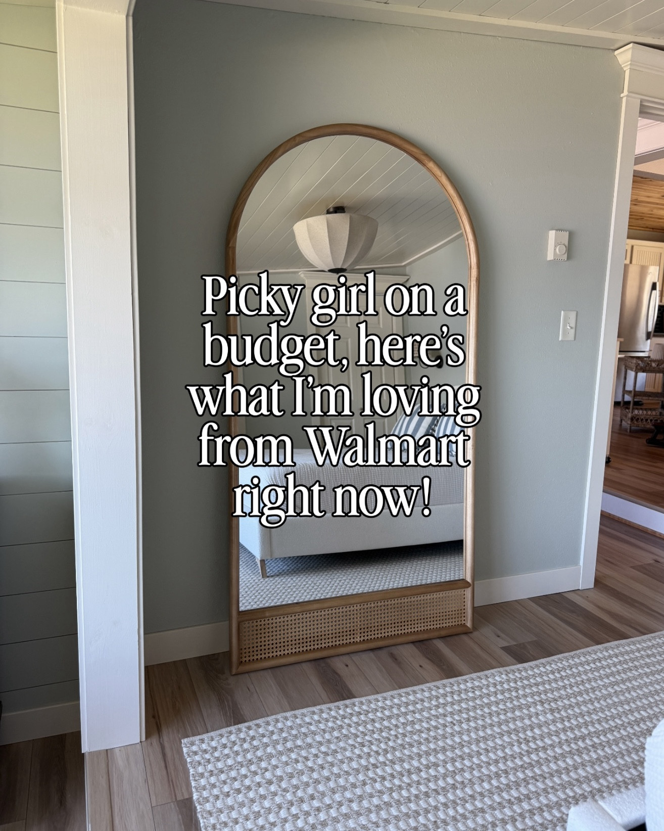 Walmart has been killin’ it in their home game lately! I’m obsessed with this wood mirror and I need to go back for the faux fig plant!

#boujeeonabudget #homestyling #besthomefinds #affordabledecor 

#LTKSaleAlert #LTKHome