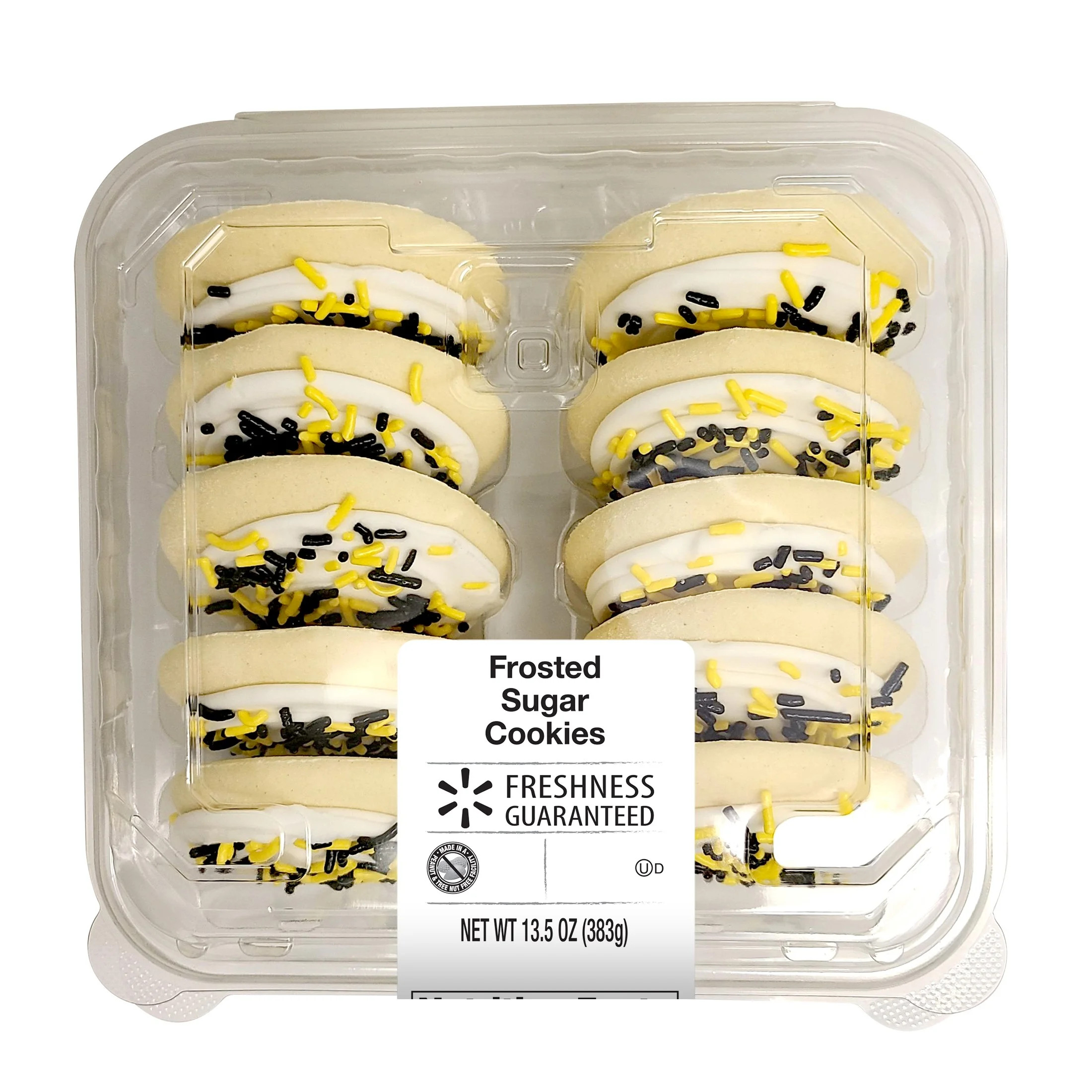 Freshness Guaranteed Frosted Sugar Cookie, Graduation, 13.5 oz, 10 Count, Baked | Walmart (US)