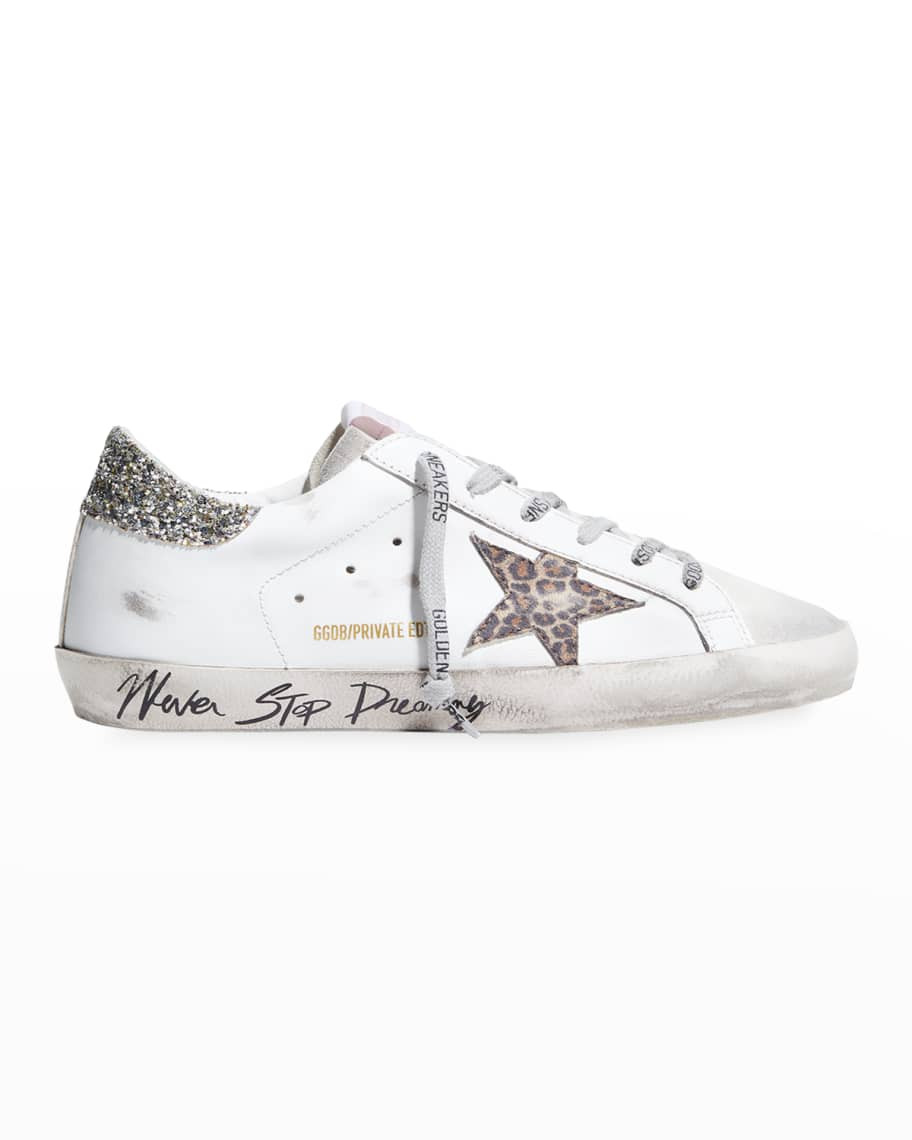 Golden Goose Superstar Never Stop Dreaming Sneakers | Neiman Marcus