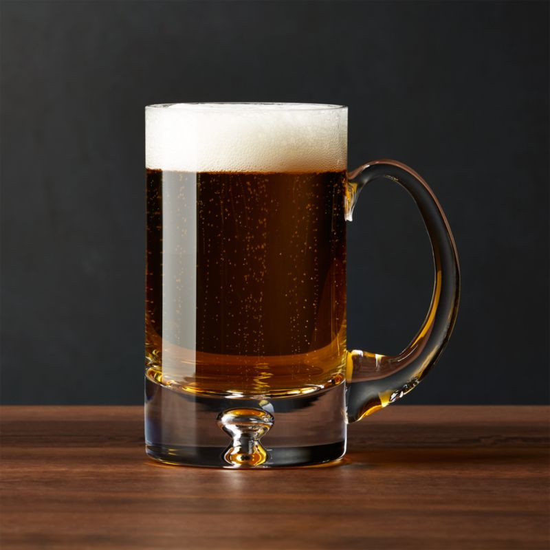 Direction Beer Mug + Reviews | Crate & Barrel | Crate & Barrel
