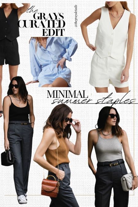 Minimal favorites from Almina concepts 

Trouser
Linen shorts
Line vest
Knits 
Capsule wardrobe
Minimal style

#LTKworkwear #LTKFind #LTKstyletip