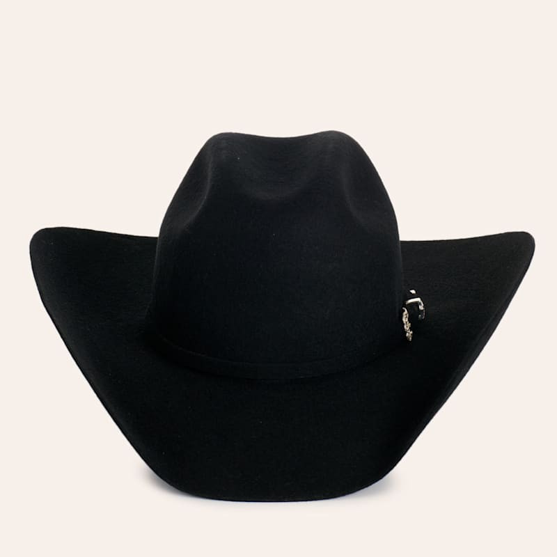 Justin 3X Dixon Black Wool Felt Cowboy Hat | Cavender's