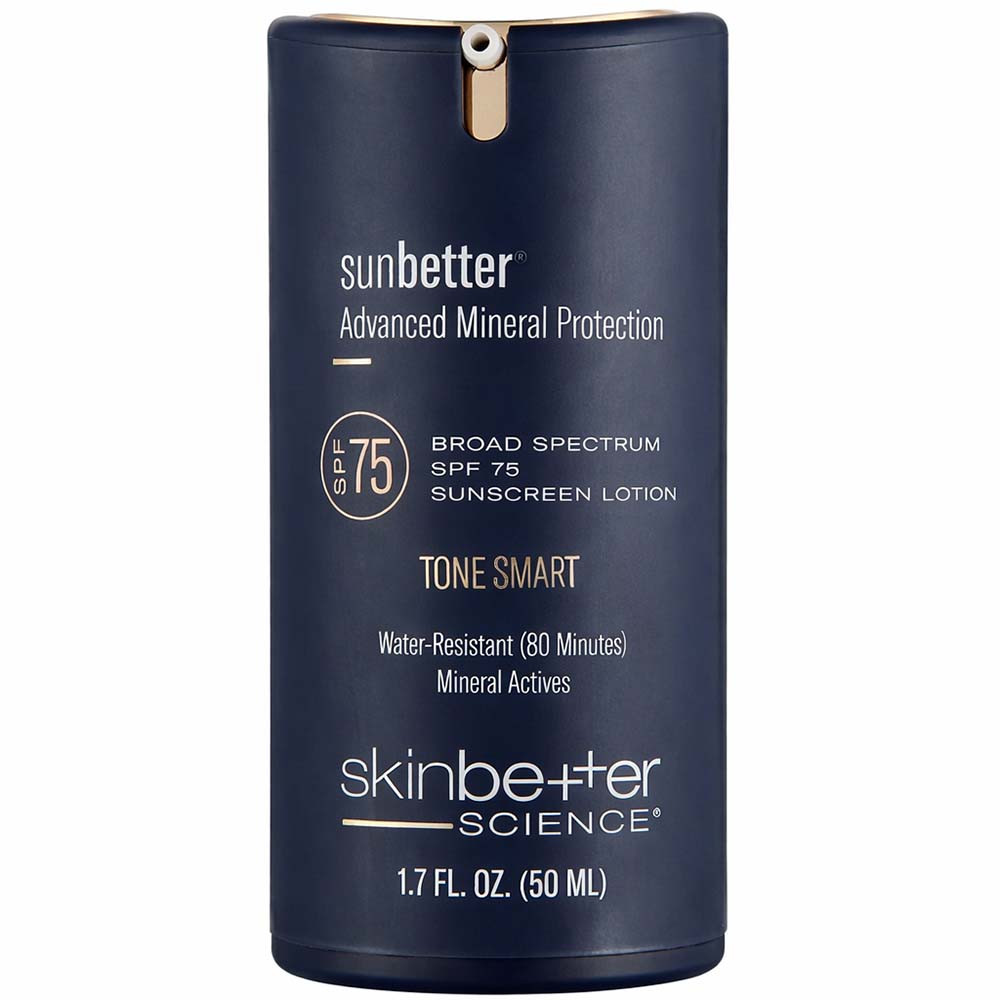 sunbetter TONE SMART SPF 75 Sunscreen Lotion – eCosmetics: Popular Brands, Fast Free Shipping, ... | eCosmetics.com