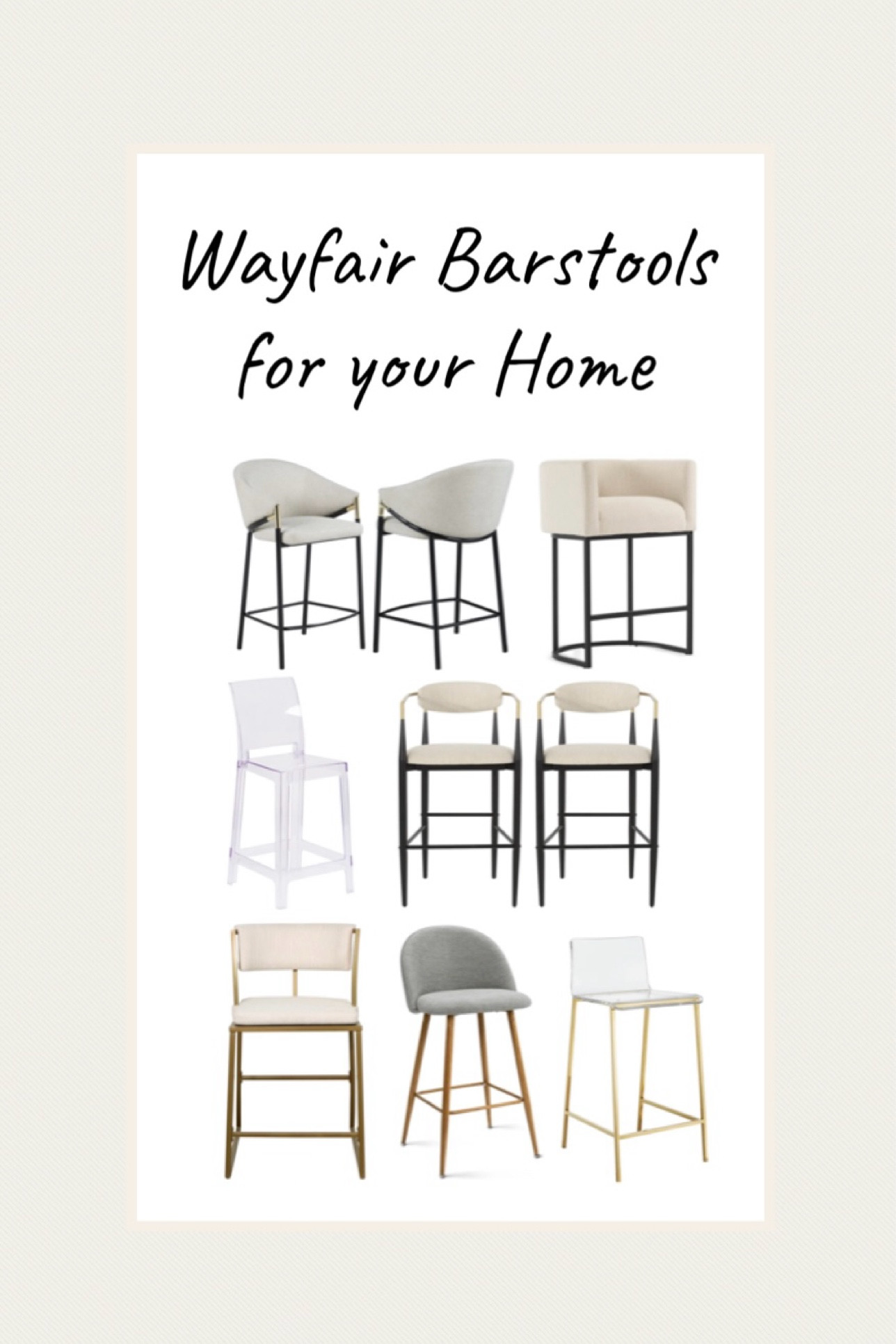 Gorgeous kitchen barstools 



#LTKSeasonal #LTKHome