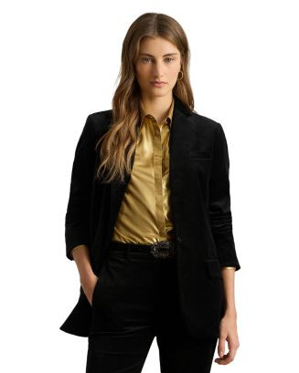 Stretch Velvet Blazer | Bloomingdale's (US)