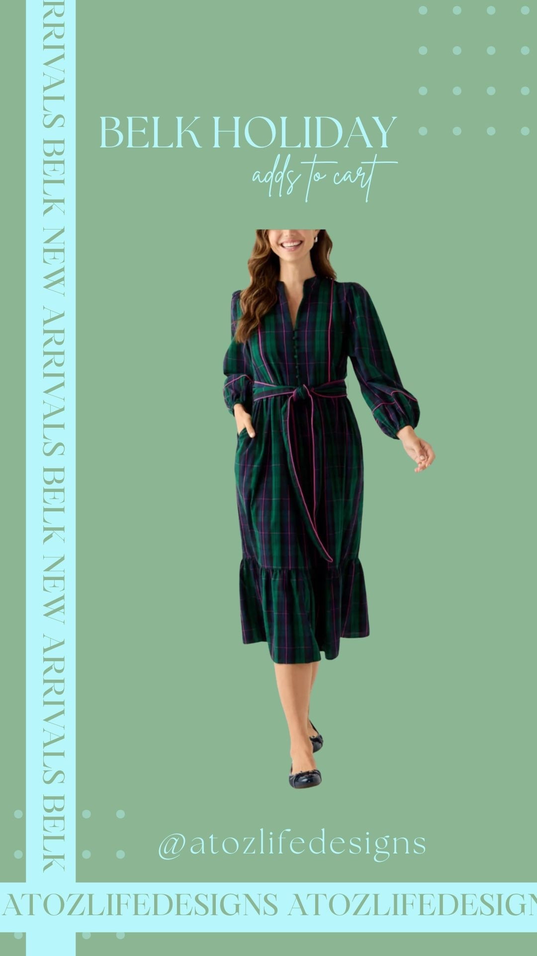 Holiday classics with delicate details! Love everything including this gorgeous take on a holiday plaid from Belk! 

Their sale currently is 50% select items and these are TOO GOOD to pass up! 🎄✨💕

#deal #sale #belk #holiday #christmas #holidaydress #classic #momstyle #holidaystyle #plaid #timeless

#LTKSeasonal #LTKFindsUnder50 #LTKHoliday