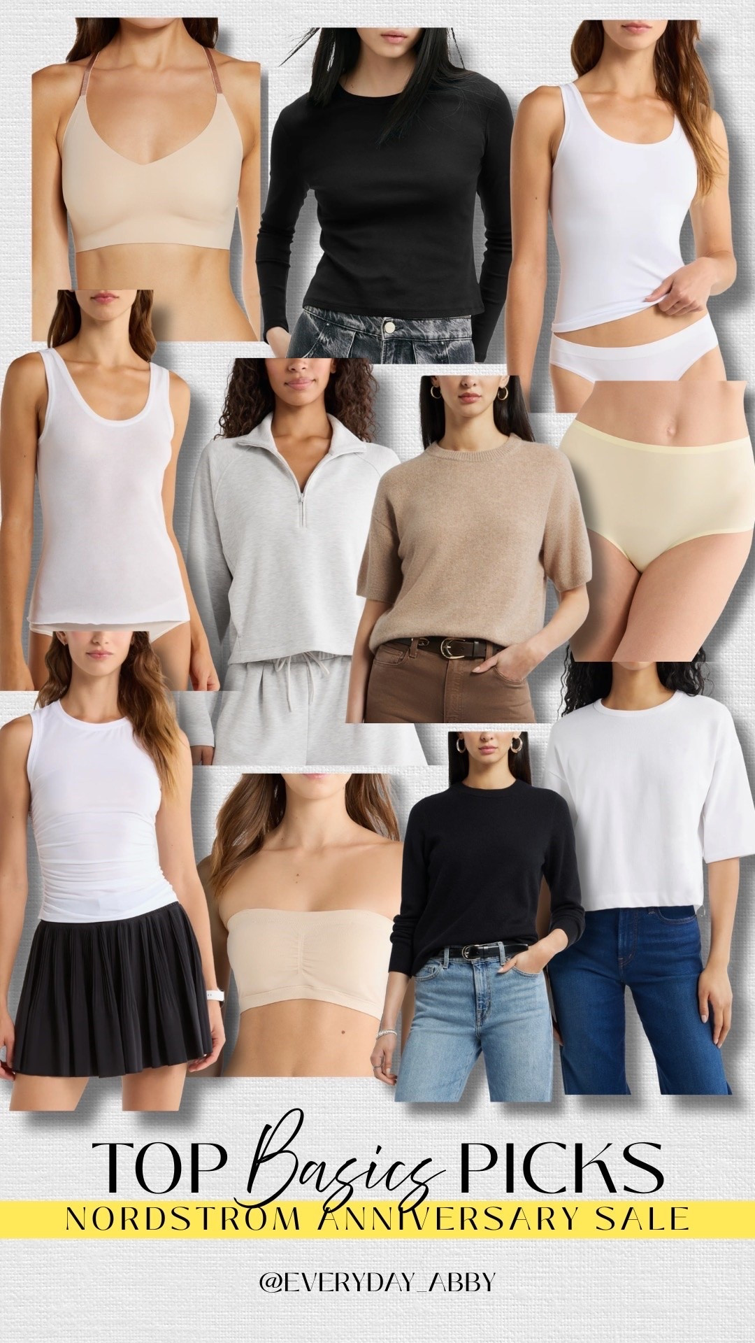 It’s what’s underneath that’s most important… here’s the basics you should grab at the Nordstrom Anniversary Sale! 👏🏻👏🏻

#LTKdayinmylife #LTKgrwm #LTKootd