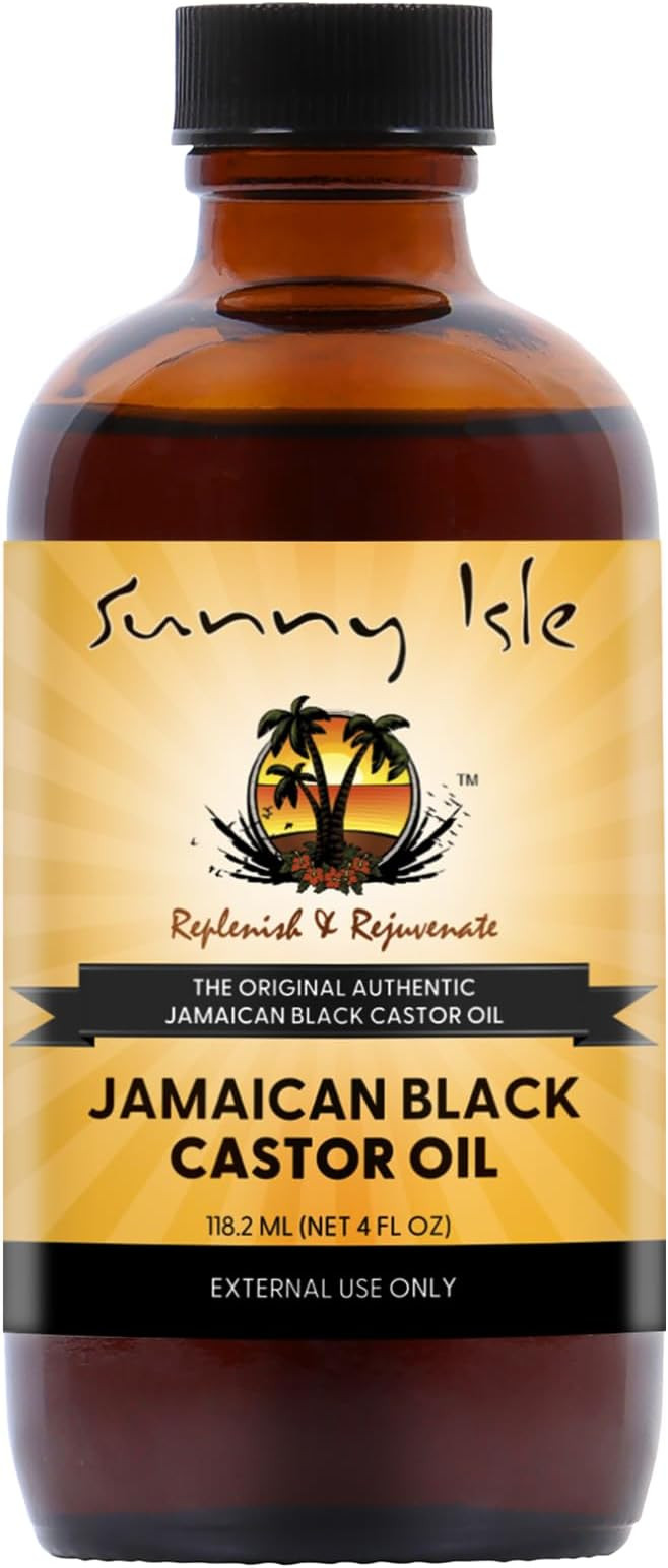 Sunny Isle Jamaican Black Castor Oil 4oz | 100% Natural Treatment for Hair, Scalp and Skin | Amazon (UK)