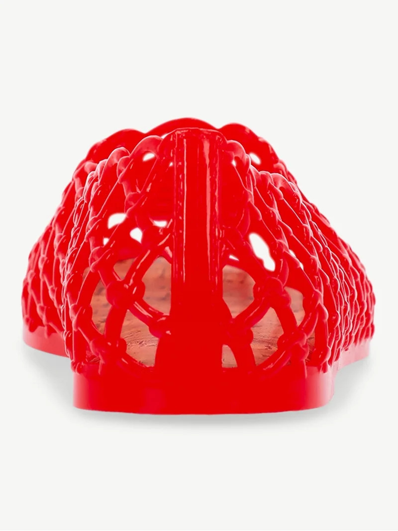 No Boundaries Caged Jelly Sandals, Women's | Walmart (US)