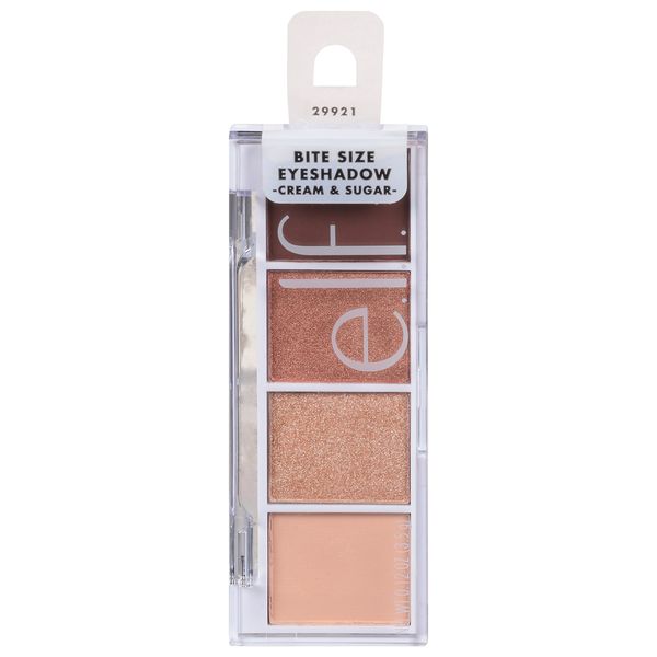 e.l.f. Eyeshadow, Cream & Sugar 29921, Bite Size - 0.12 oz | Instacart